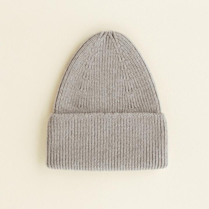 Hvid Beanie Fonzie Pebble