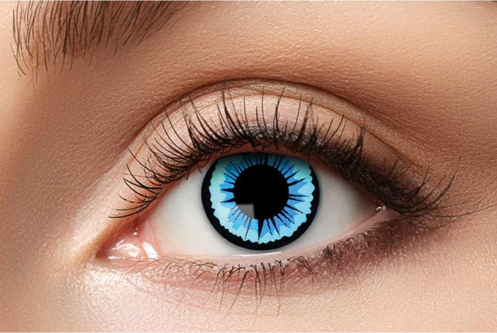 Eyecatcher Engelsblau Kontaktlinsen Wochenlinsen (Blau)