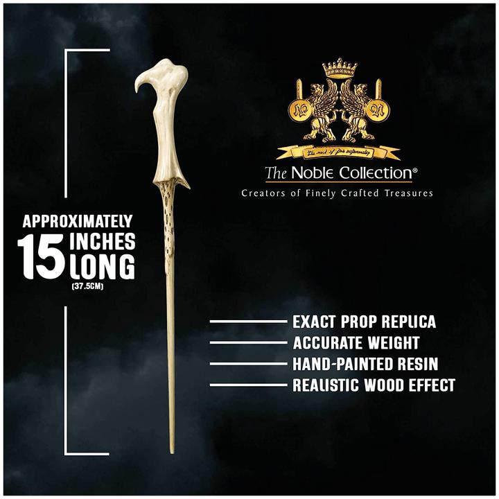 Actual product image Noble Collection Lord Voldemort magic wand