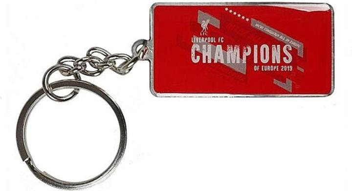 Actual product image Score Draw Champions Of Europe Enameled Keychain