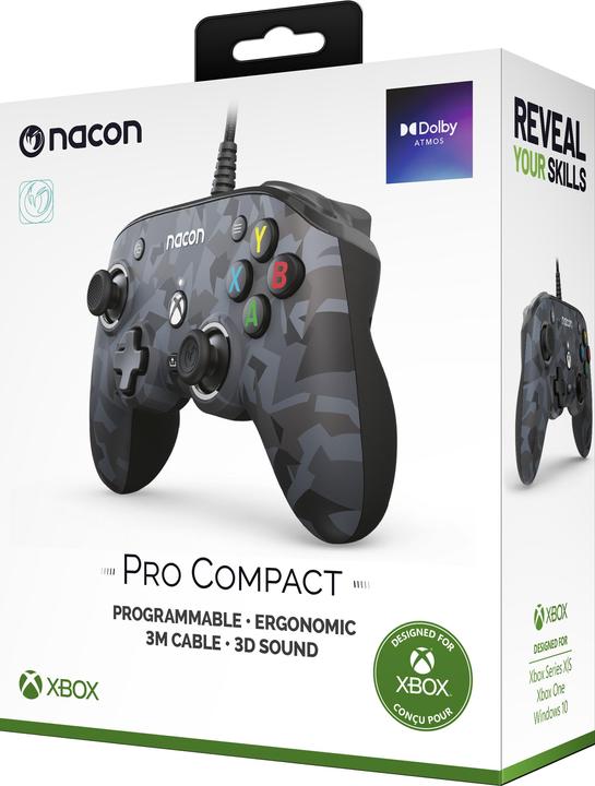 Image du produit Nacon Gaming Contrôleur Pro Compact (PC, Xbox One X, Xbox Series X, Xbox One S, Xbox Series S)