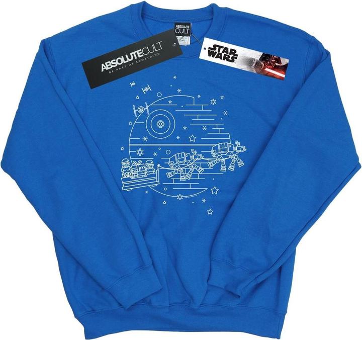 Star Wars Death Star Sleigh Sweatshirt (M)