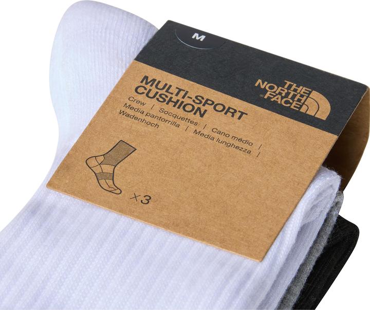 Immagine prodotto North Face Multi Sport Cush Crew Socks confezione da 3 pezzi (XS)