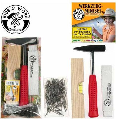 Produktbild Corvus Toys Kids at Work - Werkzeugset (372 g)