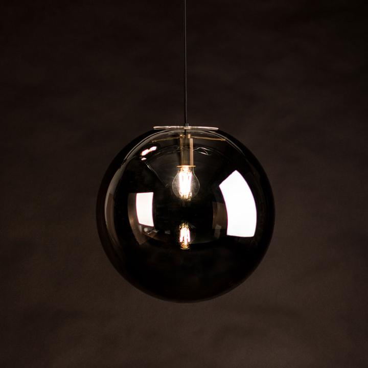 Produktbild s.luce Orb Glas-Hängeleuchte 2 bis 5-flammig inkl. 1-Phasen-Schienensystem (E27)