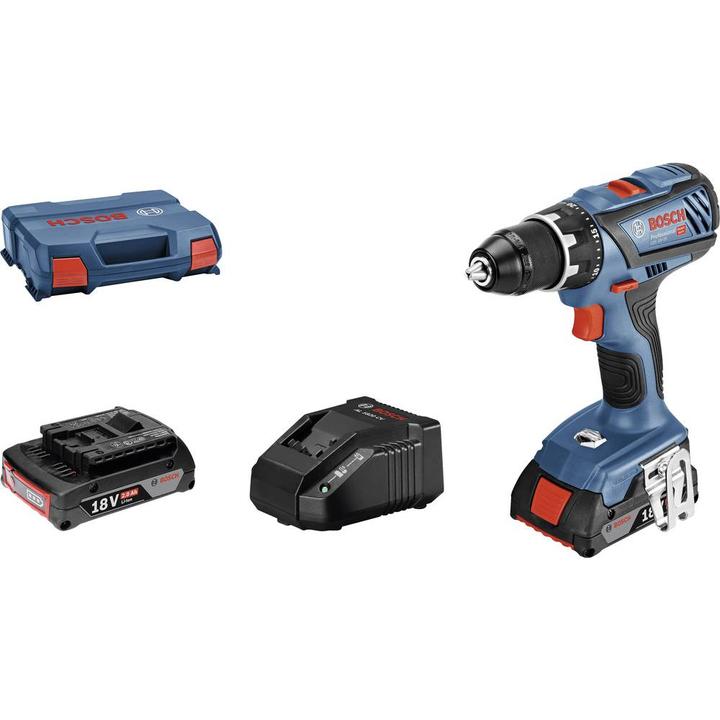 Produktbild Bosch Professional ON GSR 18V-28 (2x2.0Ah GAL 18V-20 LC) (Akkubetrieb)