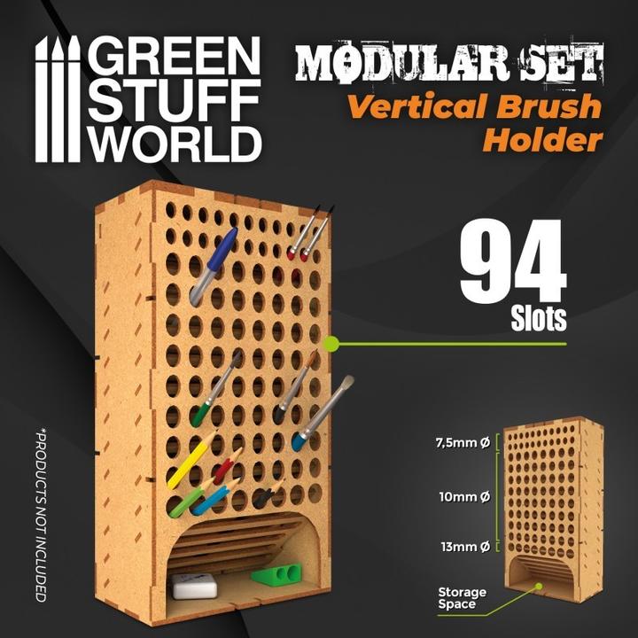 Produktbild Green Stuff World Vertical brush holder (94 x)