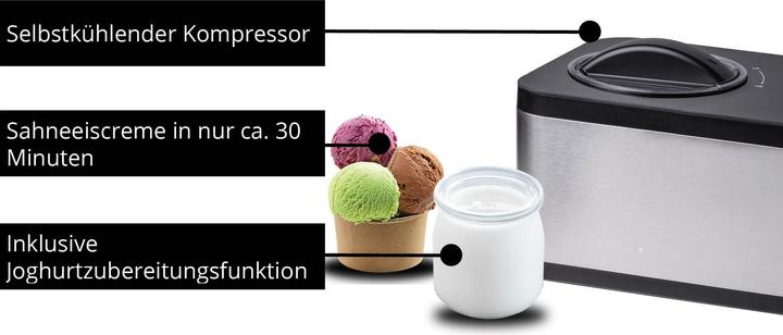 Produktbild Unold Eismaschine & Joghurtbereiter EVA (EU-Stecker)
