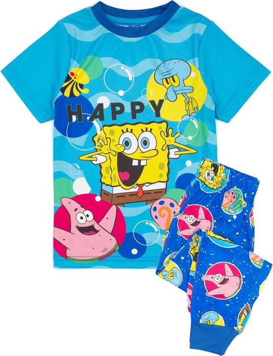 Spongebob Squarepants Happy Schlafanzug Jungen (128)