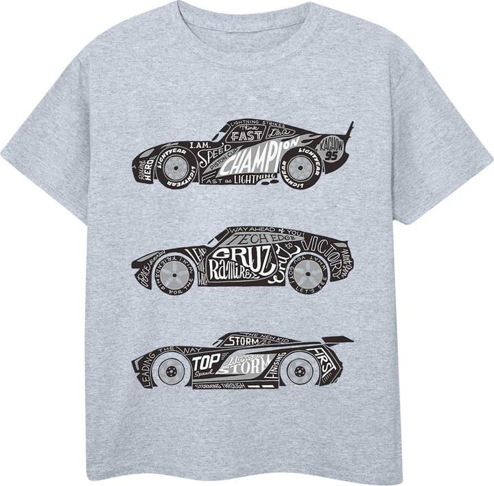 Disney Cars Text Racers TShirt Mädchen