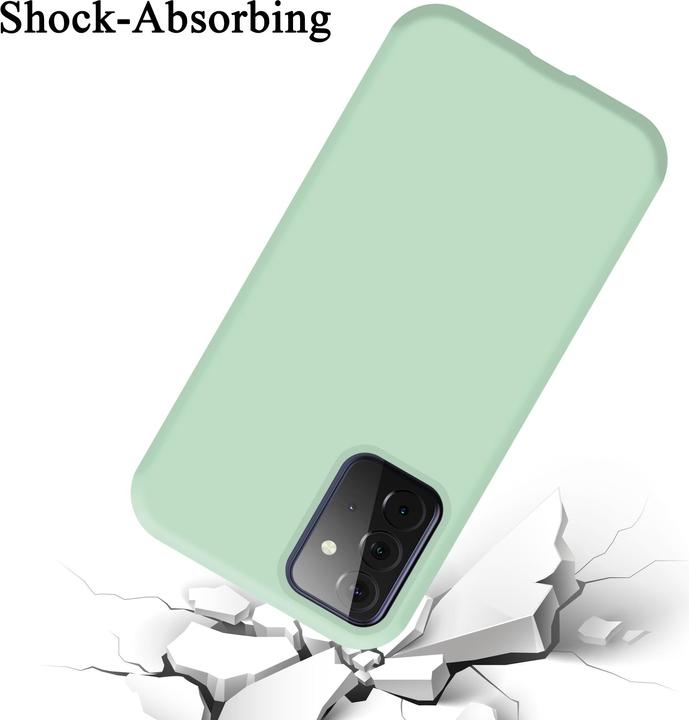 Immagine prodotto Cadorabo Copertura della cassa del silicone liquido TPU (Samsung Galaxy A72, Samsung Galaxy Note 5)