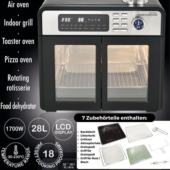 Actual product image Best direct Chef O Matic Double Door Oven