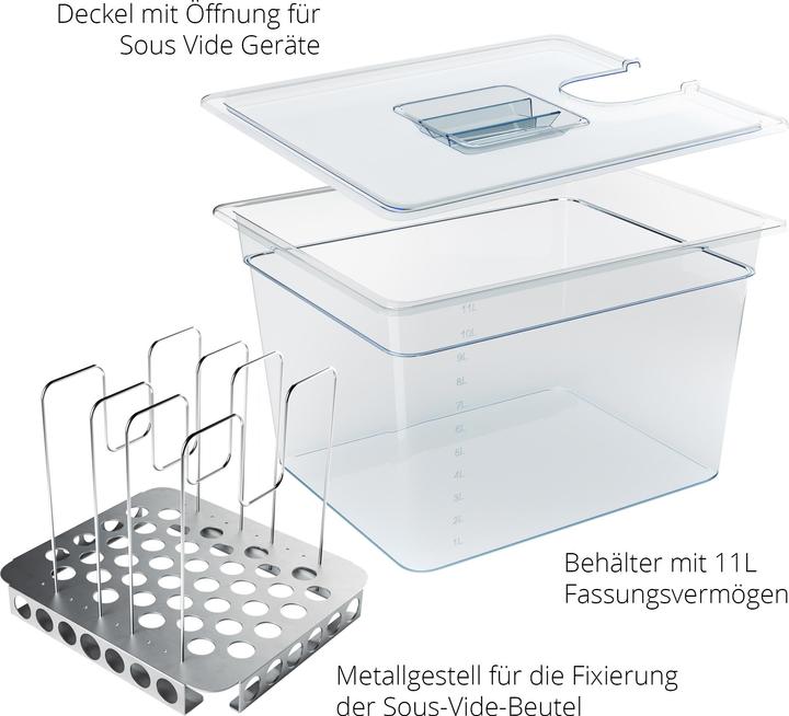 Actual product image La Vague SOUS-CHEF Sous Vide Container Set
