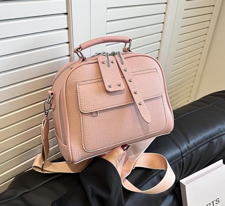 Immagine prodotto Only-Bags.Store Borsa in pelle PU alla moda, borsa a tracolla a conchiglia di tendenza, borsa a tracolla di colore