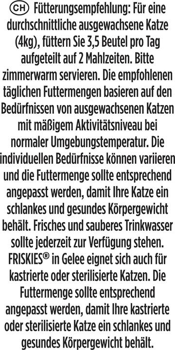 Produktbild Friskies In Gelee (Adult, 12 Stk., 1020 g)