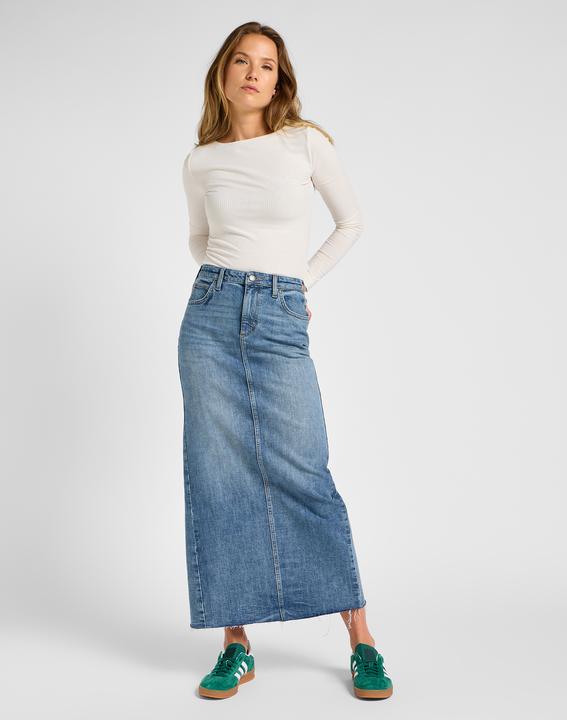 Produktbild Lee Jeansrock Back Slit Maxi Skirt (26)