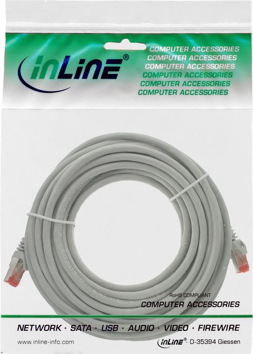 Produktbild InLine Netzwerkkabel (S/FTP, CAT6, 20 m)