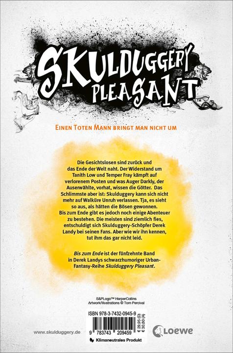 Produktbild Skulduggery Pleasant (Band 15) - Bis zum Ende (Deutsch, Derek Landy, Heinrich Koop, Franca Fritz, 2022)