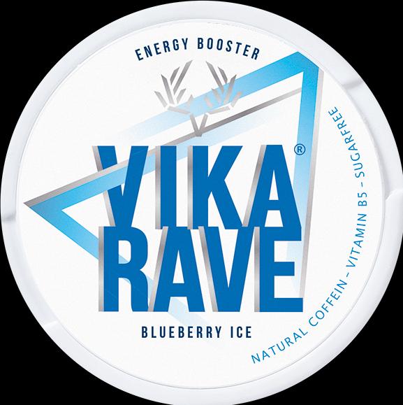 Vika Rave Blueberry Ice (Nicotine-free snus, 0 mg)