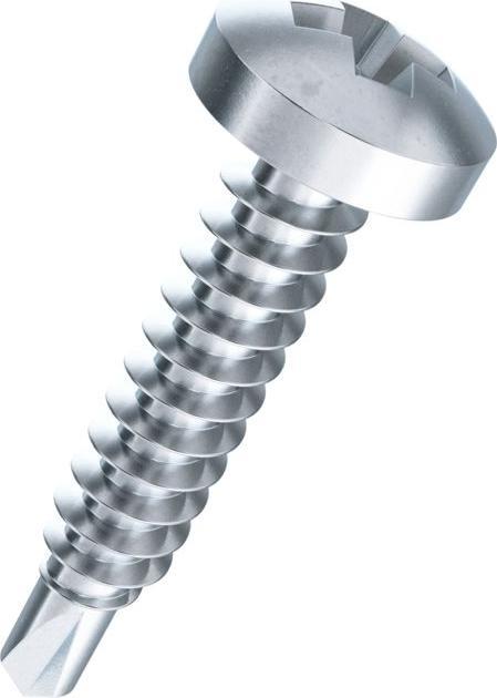 Produktbild BestaPac Blechbohrschraube Linsenkopf H verzinkt 4.8x16
