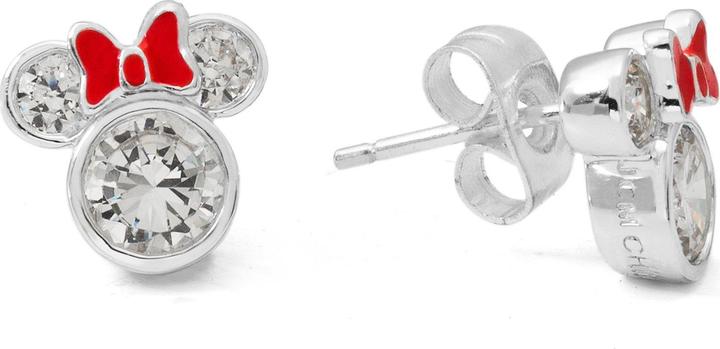 Immagine prodotto Disney Orecchini con borchie Minnie Mouse, argento 925 (Argento 925)