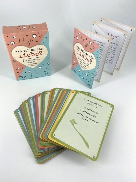Immagine prodotto Was ich an dir liebe? – Der ultimative Test für Verliebte (Tedesco, Alessandra Reinwarth, 2020)