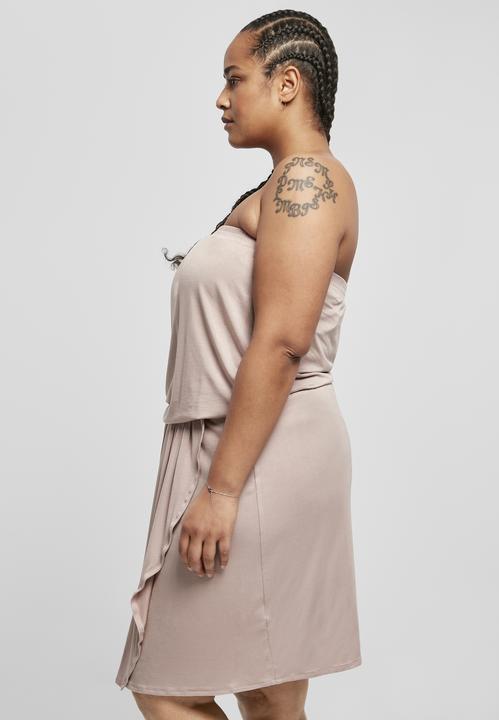 Actual product image Urban Classics Ladies Viscose Short Bandeau Dress (XL)