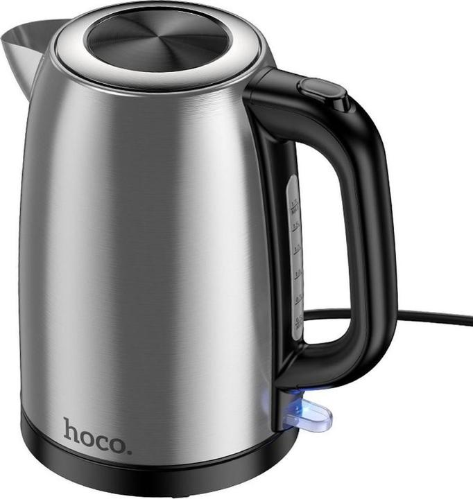 Hoco Other stainless steel electric kettle 1,7L HE12 stainless steel (1.70 l)