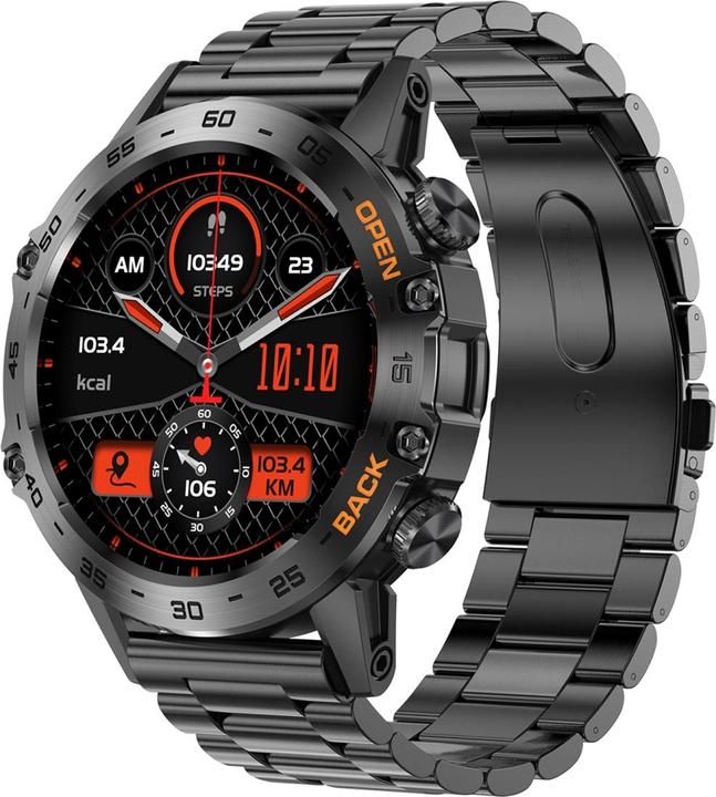 Image du produit Gravity SMARTWATCH MĘSKI GT9-2 - WYKONYWANIE POŁĄCZEŃ, CIŚNIENIOMIERZ (sg021b) (48 mm)