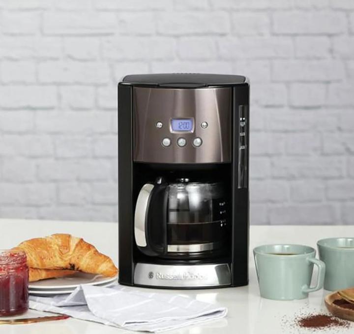 Produktbild Russell Hobbs Russel Hobbs 26160 Digital Glas-Kaffeemaschine matte black