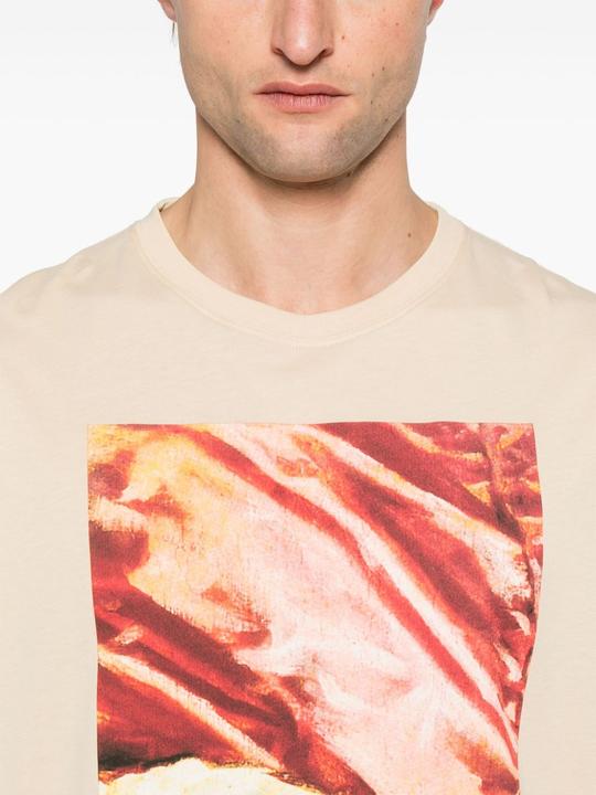 Actual product image Alexander McQueen T-shirts And Polos Beige (M)