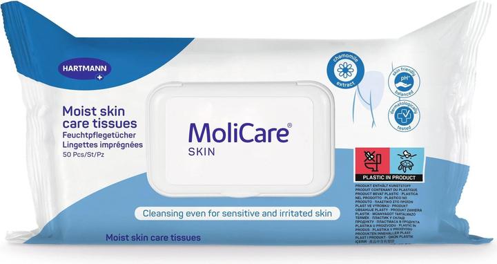 MoliCare Skin Feuchtpflegetücher (1584 ml, Intimwaschlotion)