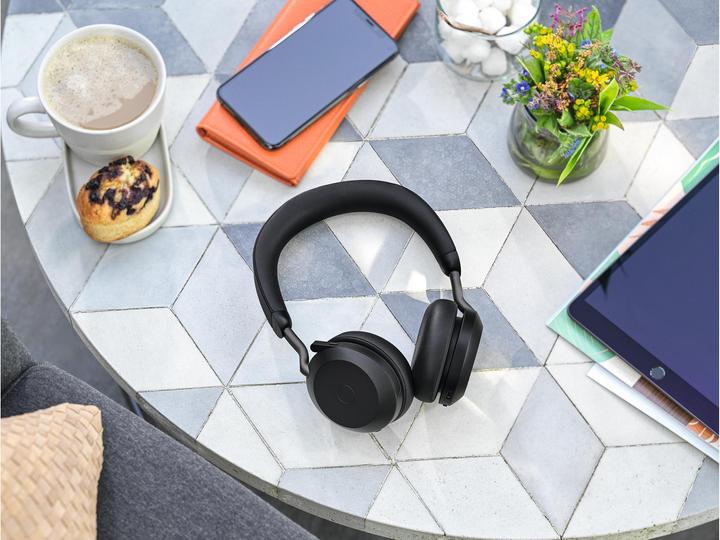Actual product image Jabra Evolve2 75 Duo MS (Cable, Wireless, USB-C)