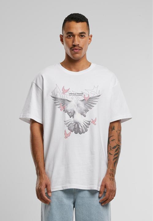 Actual product image Urban Classics Upscale Doves Oversize Tee - 172089 (L)