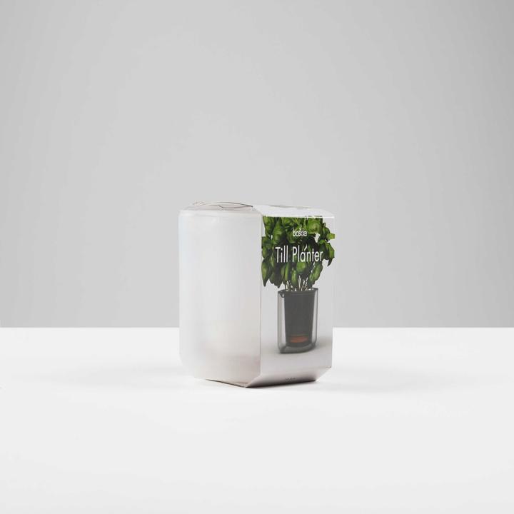 Produktbild boskke Till Planter, Transparenter Planzentopf mit Selbstbewässerung