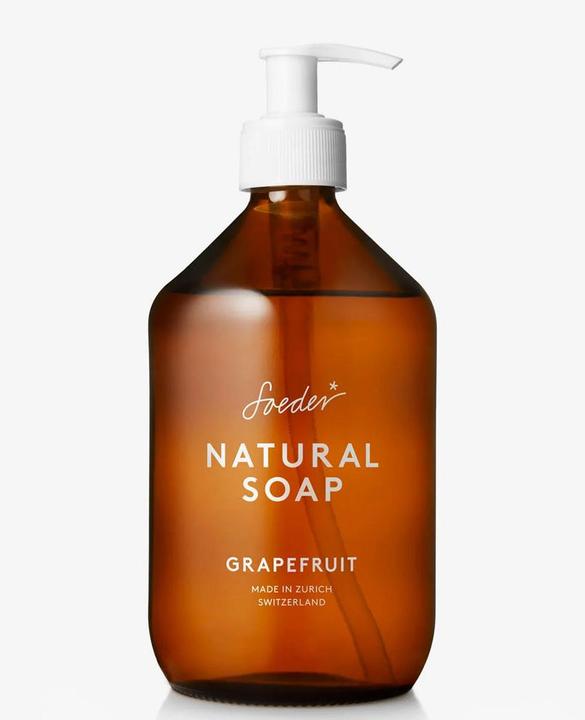 Actual product image Soeder* Natural Soap Grapefruit (Liquid soap, 500 ml)