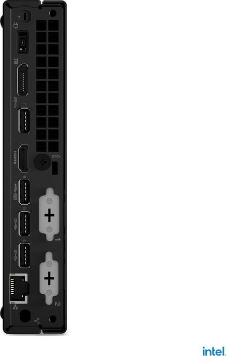Produktbild Lenovo ThinkCentre M70q Gen 4 (Intel Core i3-13100T, 8 GB, 128 GB, UHD Graphics 770)