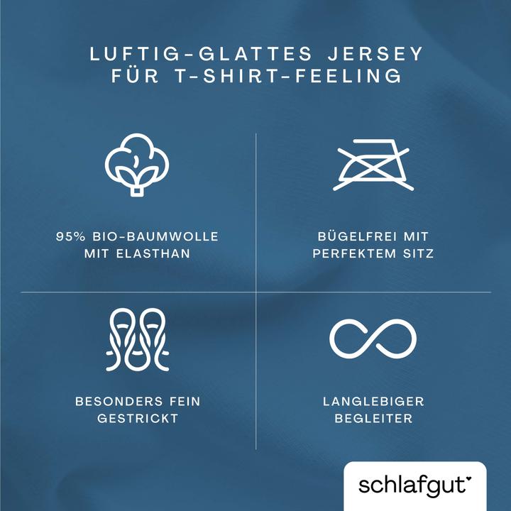 Produktbild schlafgut Knitted Jersey (Duvetbezug, 140 x 200 cm)