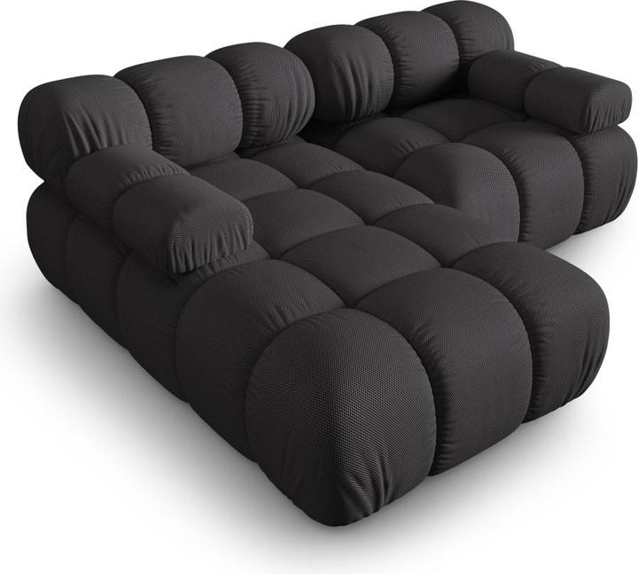 Actual product image Micadoni Modular Left Corner Sofa, "Bellis", 3 Seats, 188x155x70Made in Europe (Corner sofa)