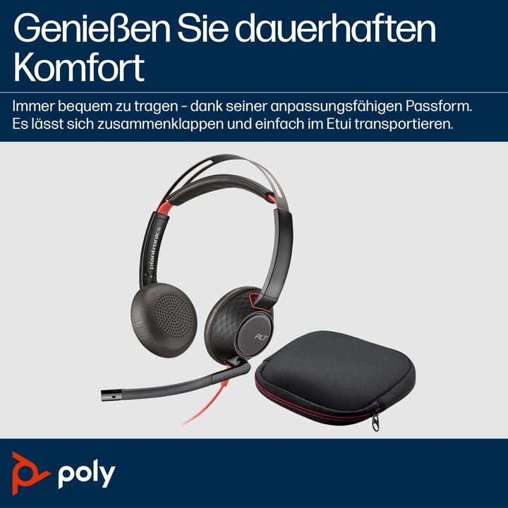 Image du produit Poly Blackwire 5220 USB-C (Filaire, USB-C)