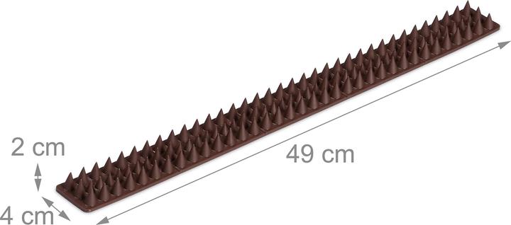 Actual product image Relaxdays Bird spikes
