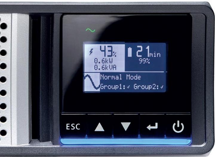 Actual product image Eaton 5PX 1500I RT2U G2 (1500 VA, 1500 W, Line-interactive UPS)