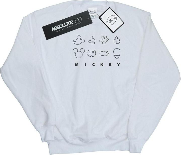 Disney Mickey Mouse Deconstructed Sweatshirt Mädchen
