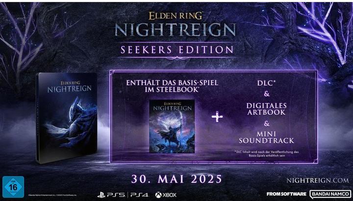 Produktbild Bandai Namco Elden Ring: Nightreign - Seekers Edition (PS4, DE)