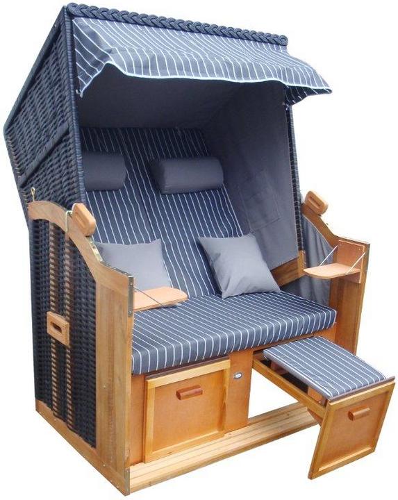 Giardimo Fauteuil-cabine de plage "Mer Baltique