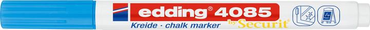 Edding 4085 - Chalk Marker (Light blue, 1 mm, 1 x)