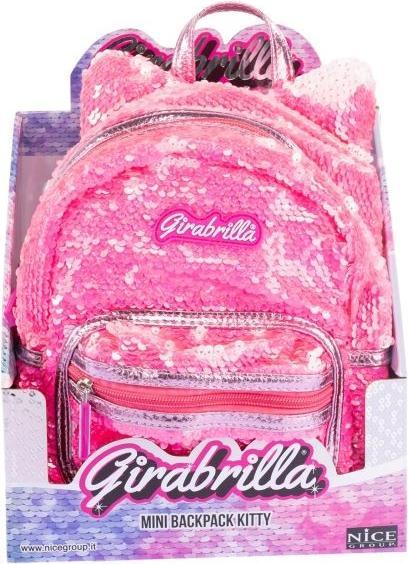 Nice Rucksack Girabrilla Katze Rosa