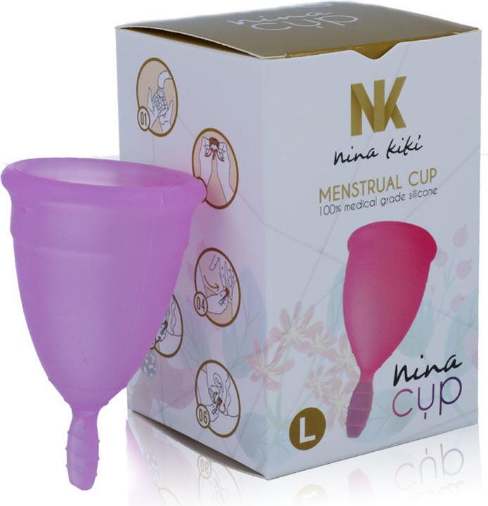 Immagine prodotto Nina Kiki Coppetta Mestruale Nina Cup Taglia L Lilla
