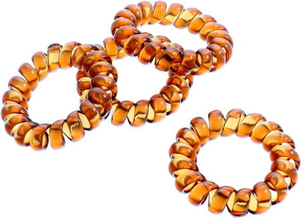 Trisa Hair - ECO Spiralhaarbinder Braun (Haargummi)