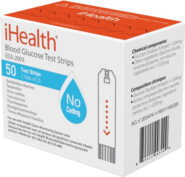 Actual product image iHealth Test strips for glucometer (Test strips)